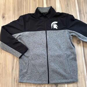 Michigan State Spartans MSU Captivating Apparel Performance Jacket‎ Men's L